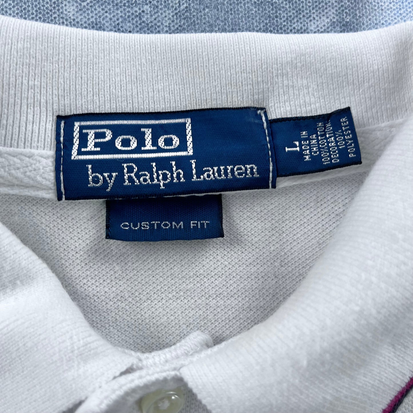 Vintage Polo Ralph Lauren Canada Big Pony Polo Shirt L