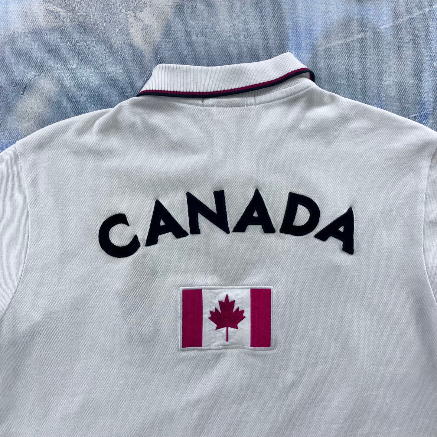 Vintage Polo Ralph Lauren Canada Big Pony Polo Shirt L