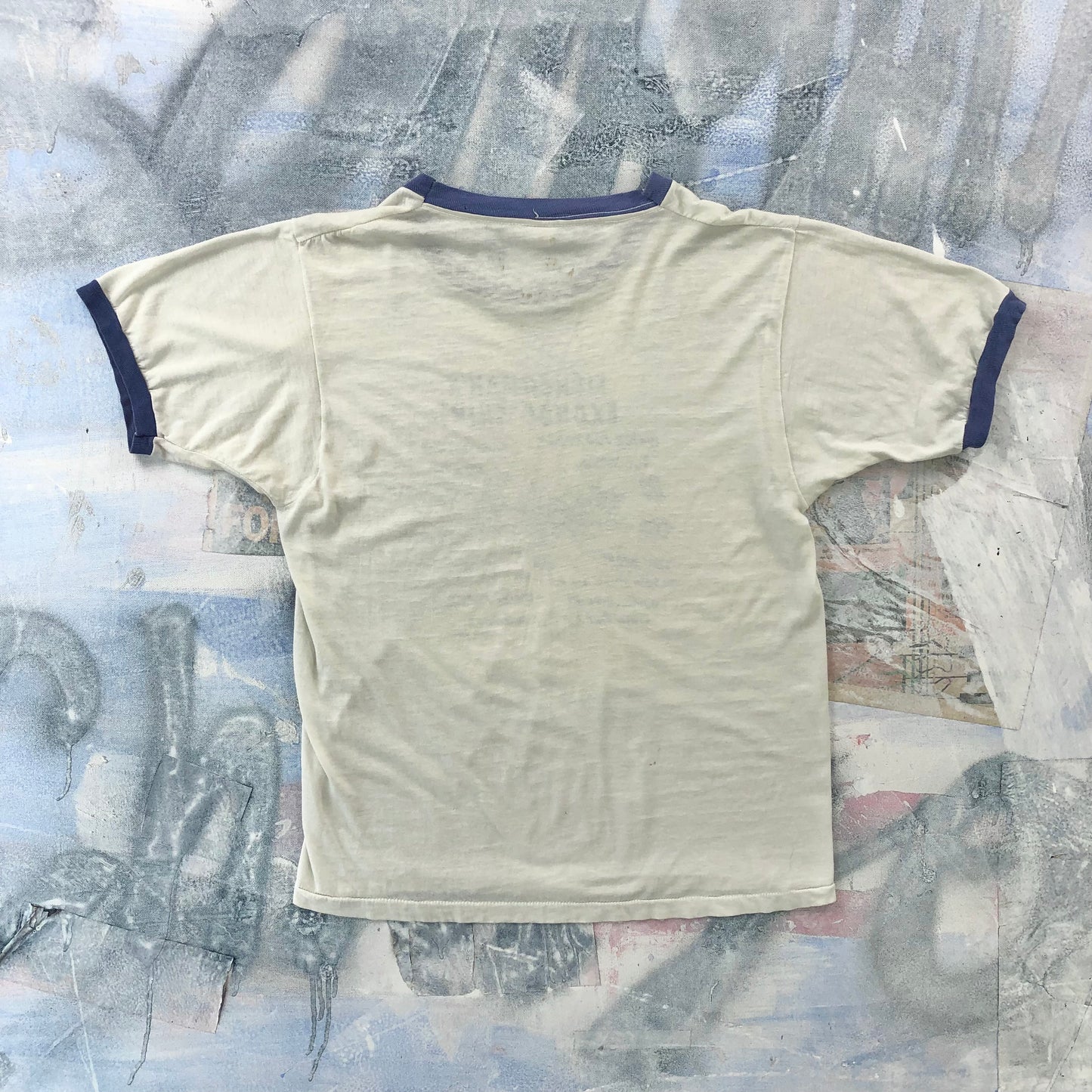 Vintage Fishermans Excuse Shirt Ringer Single Stitch T Shirt M