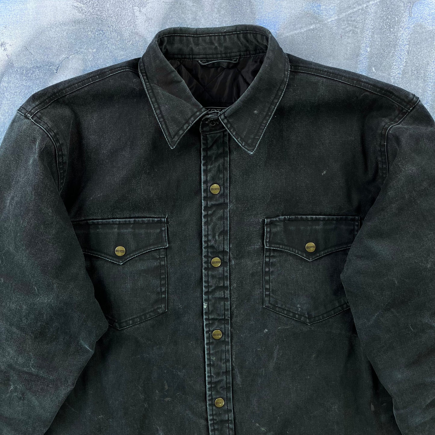 Vintage Dakota Workwear Quilted Lined Button Jacket L