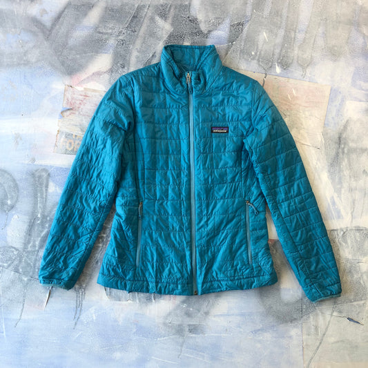Patagonia Worn Wear Prima Loft Down Zip Jacket S (Womens)