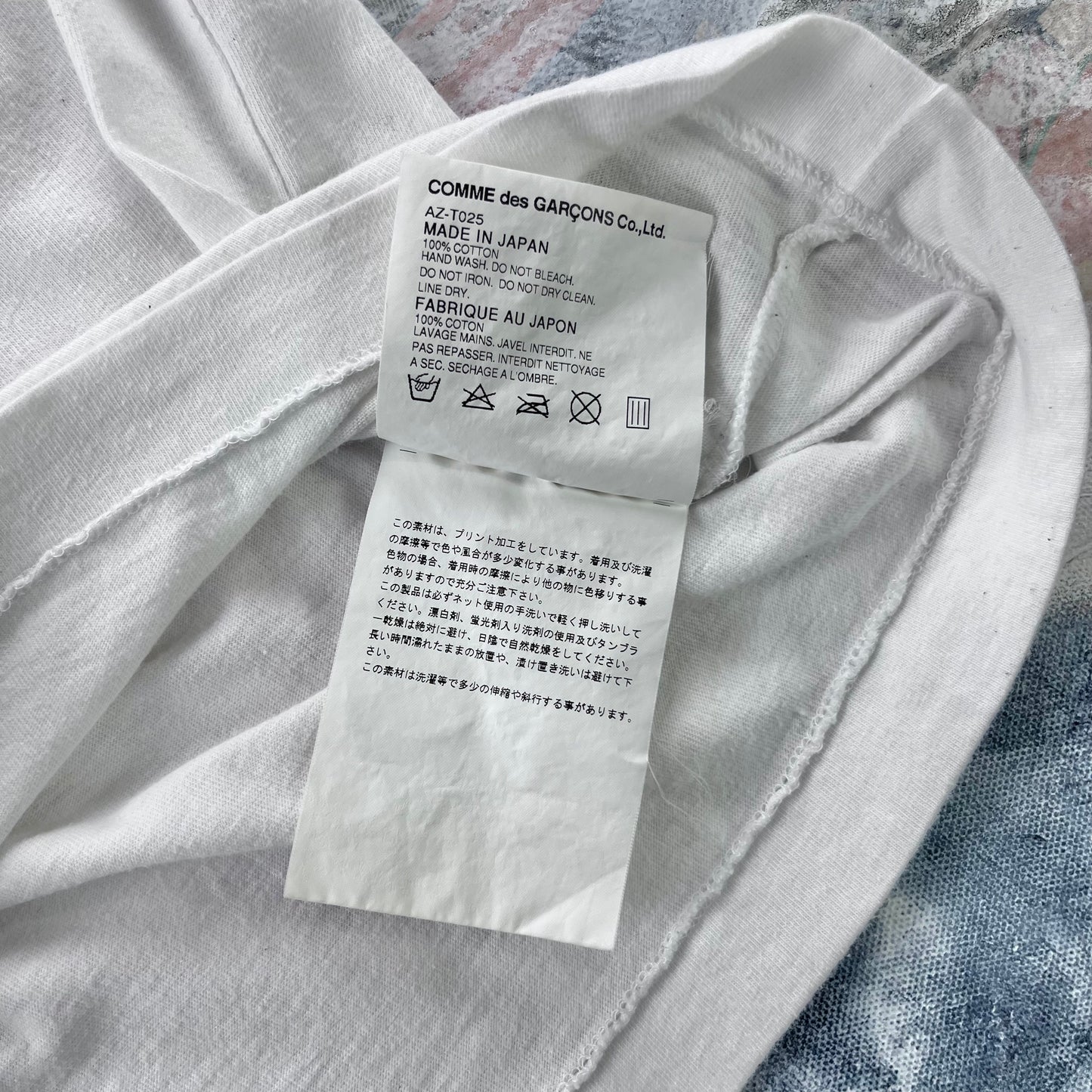 Comme des Garcons Play Heart Patch T Shirt L