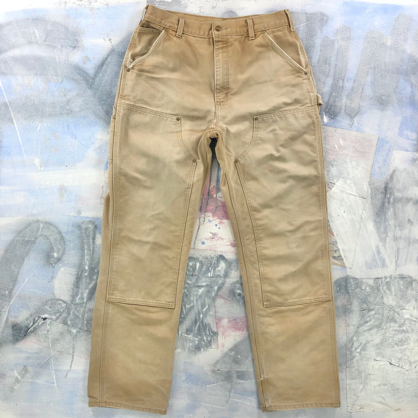 Vintage USA Carhartt Double Knee Carpenter Jean W32