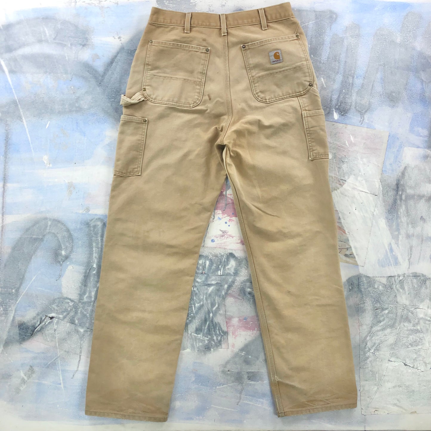 Vintage USA Carhartt Double Knee Carpenter Jean W32