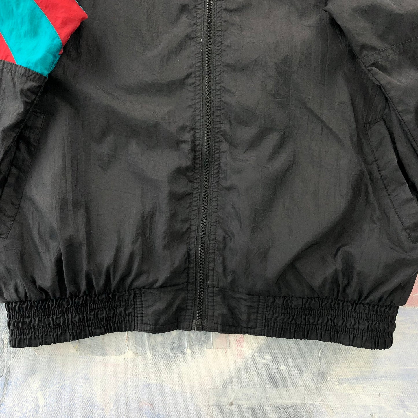 Vintage 90s Starter NBA Vancouver Grizzlies Windbreaker Zip Jacket M