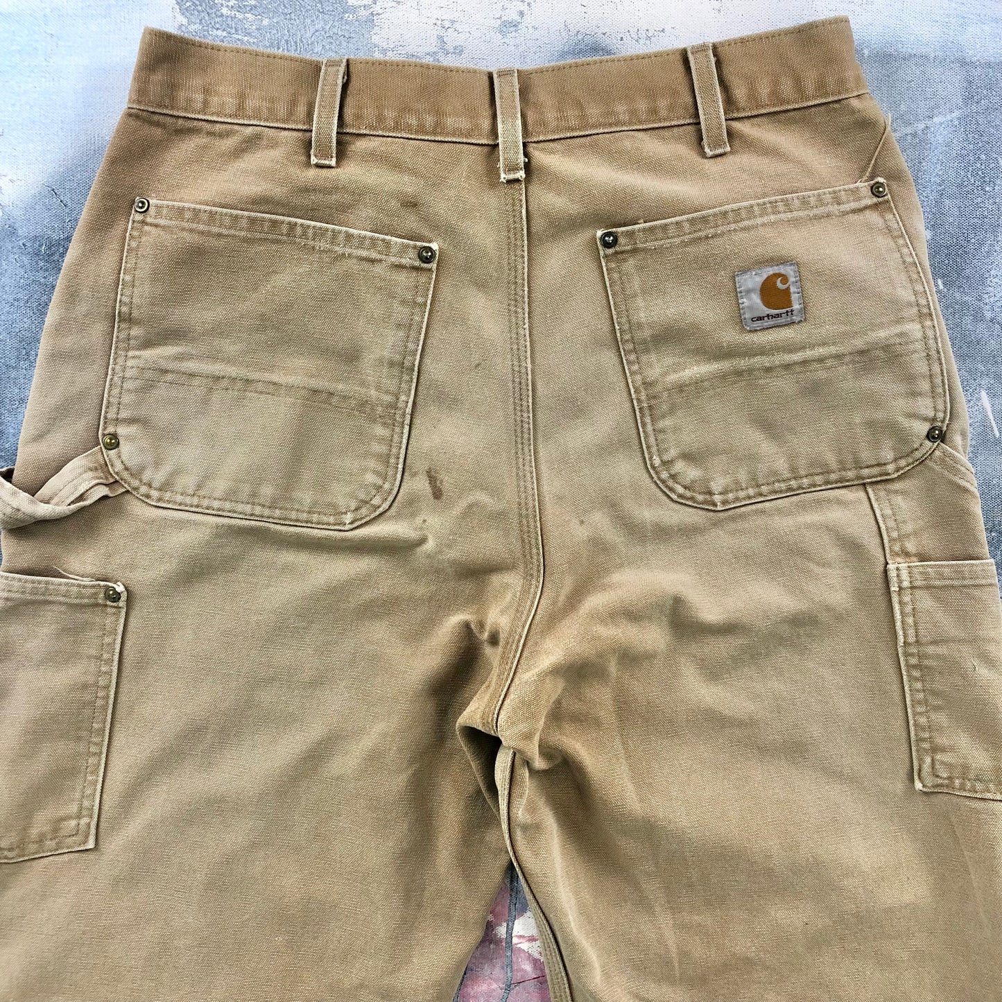 Vintage USA Carhartt Double Knee Carpenter Jean W32