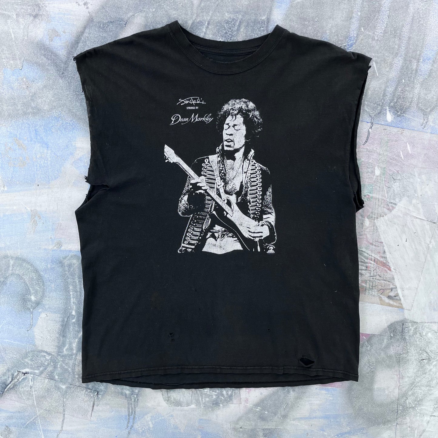 Vintage Jimi Hendrix Strings By Dean Markley T Shirt XL