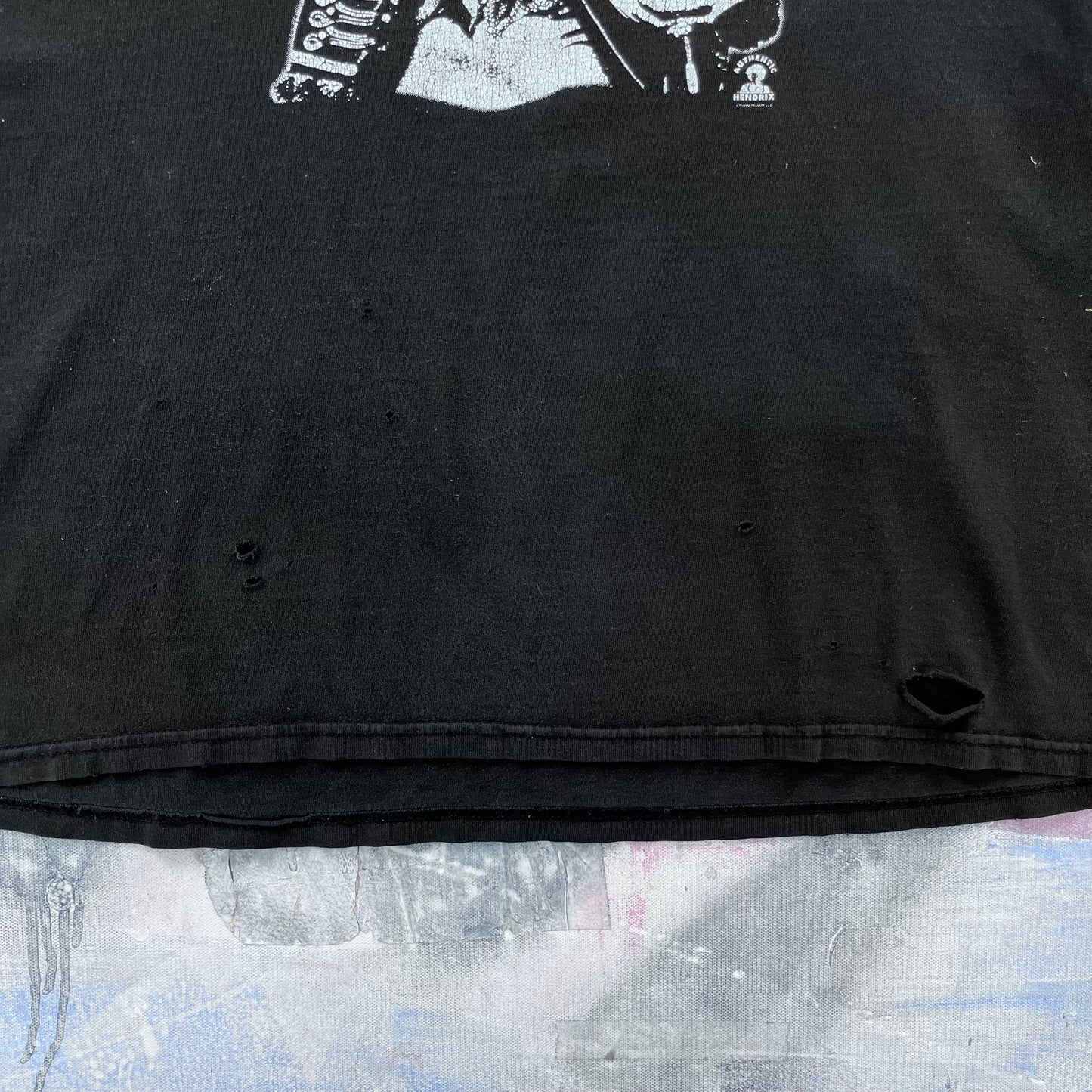 Vintage Jimi Hendrix Strings By Dean Markley T Shirt XL