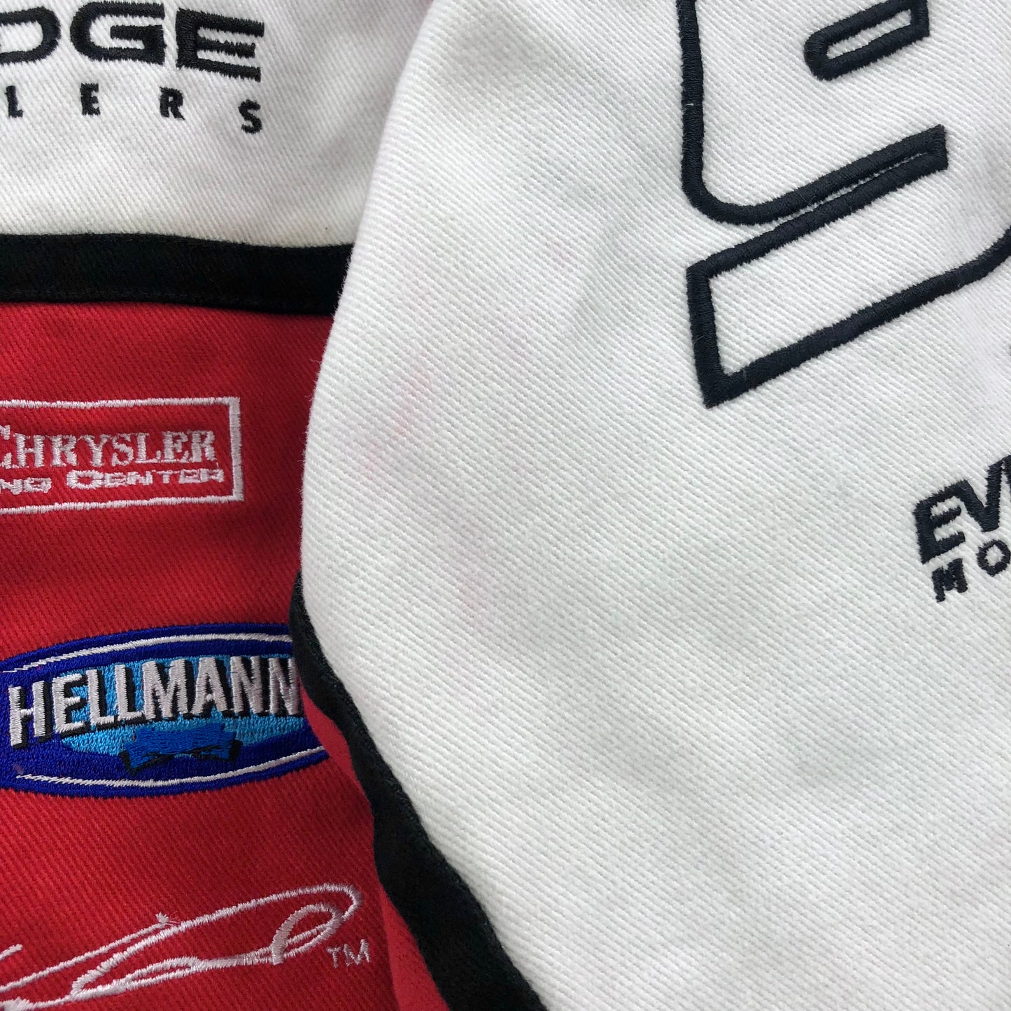Vintage JH Design Dodge Nascar Kasey Kane 9 Racing Zip Jacket XXL