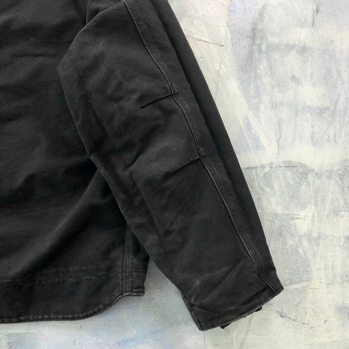 Vintage Cahartt J141 Sherpa Lined Hooded Zip Workwear Jacket XL