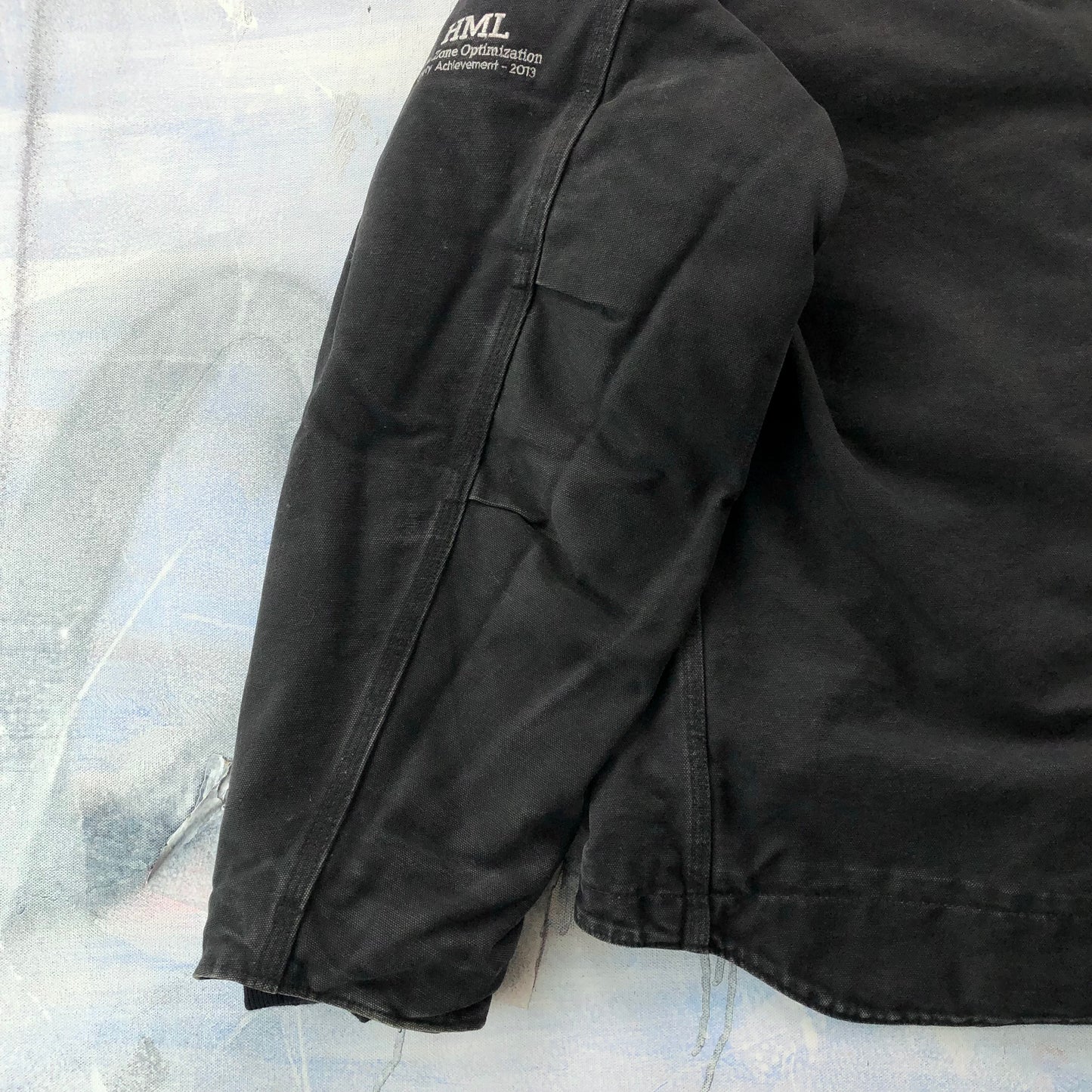 Vintage Cahartt J141 Sherpa Lined Hooded Zip Workwear Jacket XL