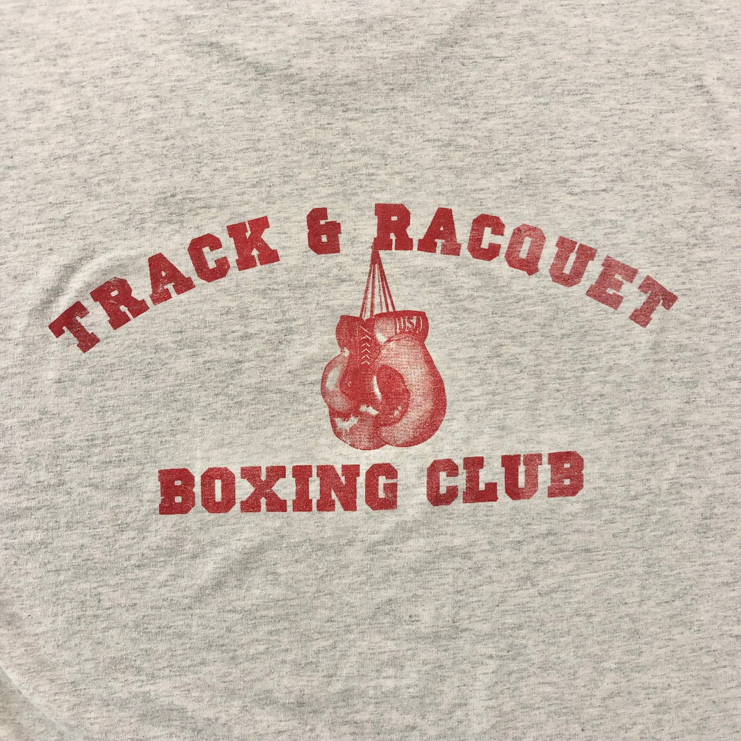 Vintage USA Track & Racquet Boxing Club T Shirt L
