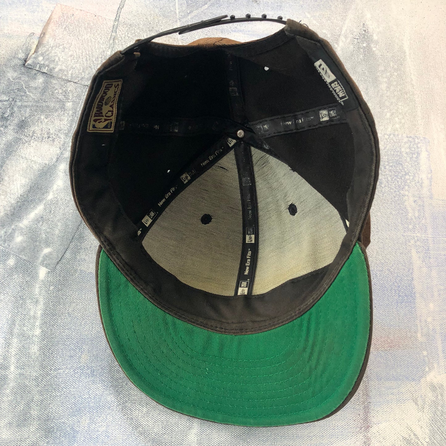 Vintage Hardwood Classics New Era NBA Vancouver Grizzlies Snapback Hat