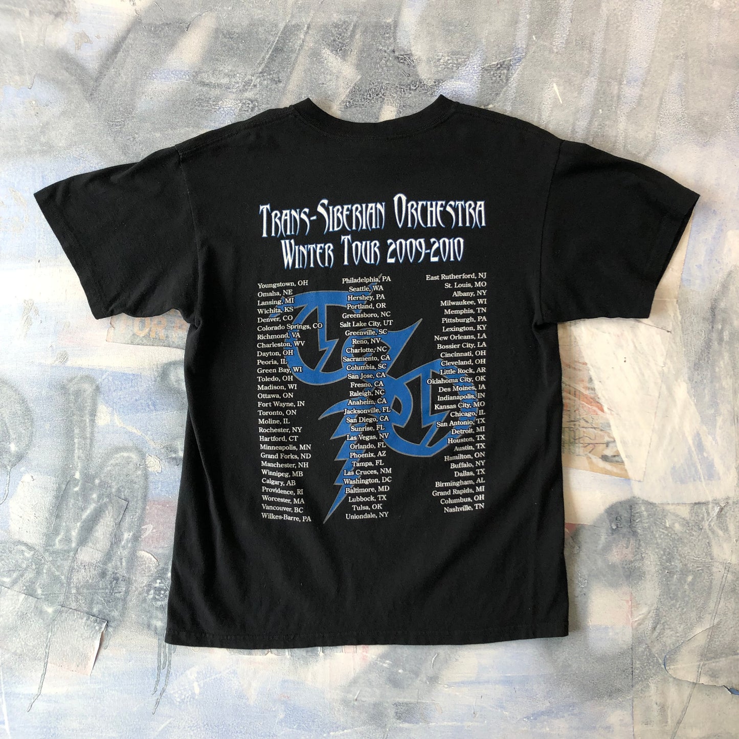 Trans-Siberian Orchestra Winter Tour 2009-2010 T Shirt L