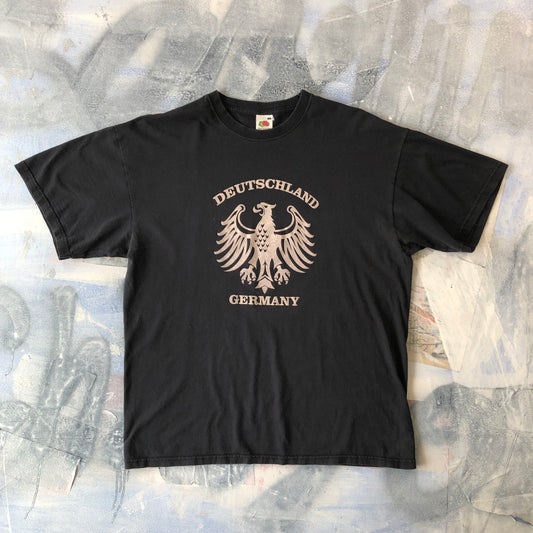 Deutschland Germany Retro T Shirt L
