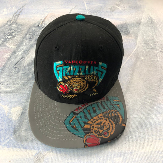 Vintage Hardwood Classics New Era NBA Vancouver Grizzlies Snapback Hat