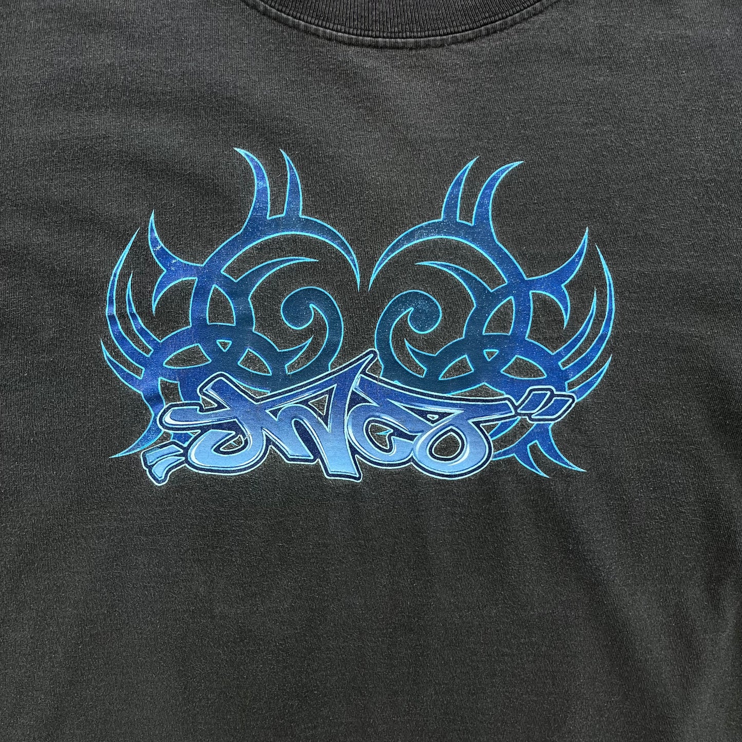 Vintage Y2K USA JNCO Jeans Tribal Long Sleeve T Shirt L
