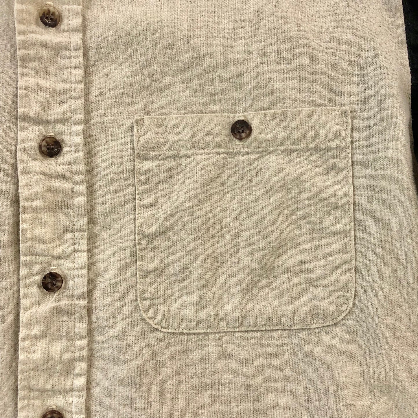 Vintage Brooks & Dunn Western Two Tone Band Collar Shirt L