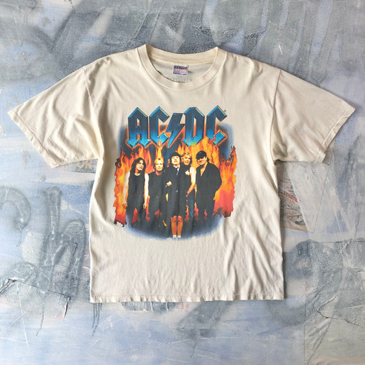 Vintage ACDC Stiff Upper Lip 2001 Tour T Shirt L