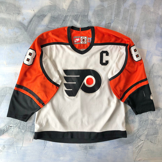 Vintage Nike NHL Philadelphia Flyers Eric Lindros 88 Jersey XL
