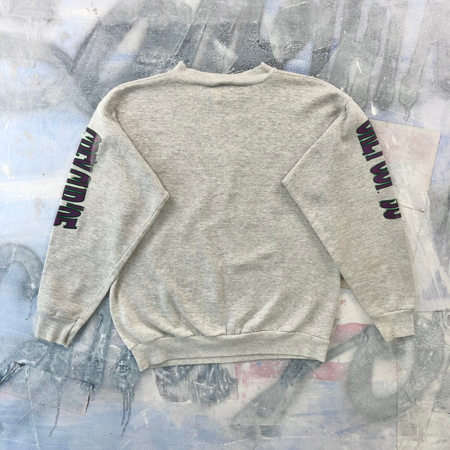 Vintage USA 1995 CFL Grey Cup Calgary Stampeders Vs Baltimore Stallions Crewneck Sweatshirt XL