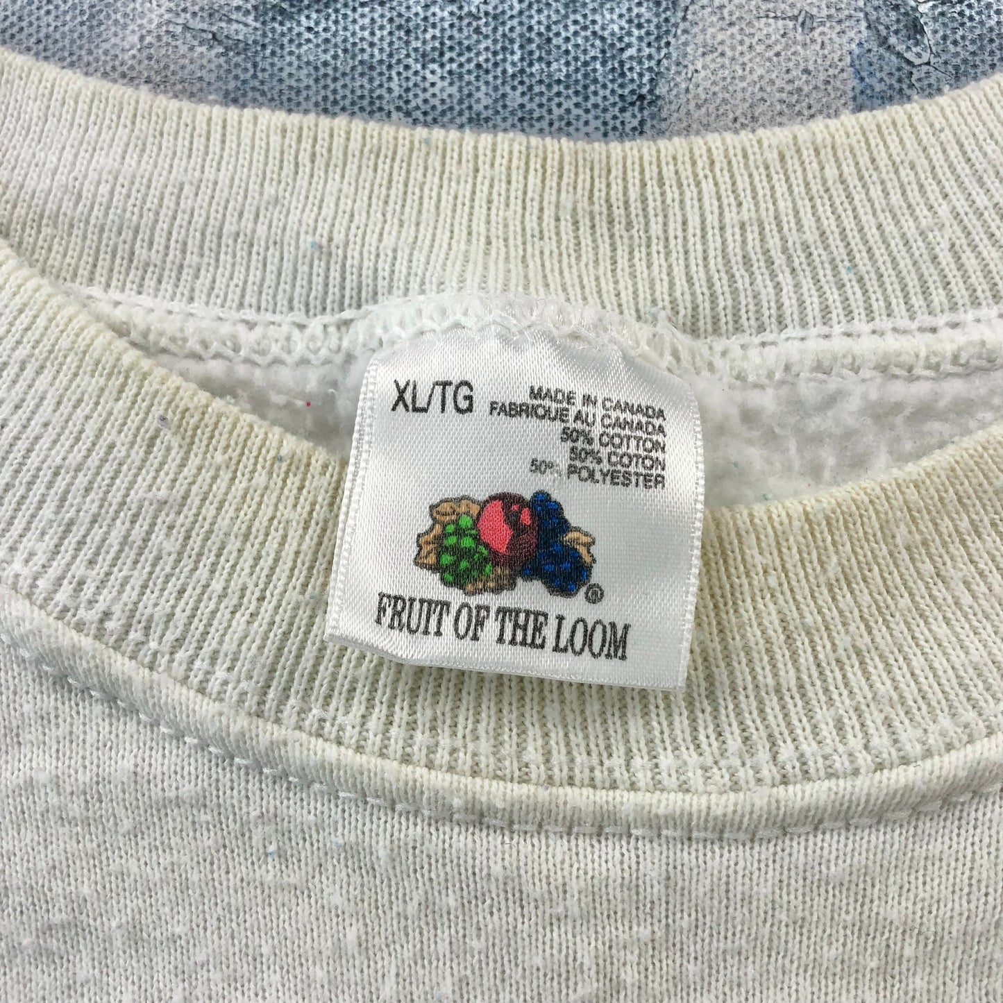 Vintage 1991 Grey Cup CFL Calgary Stampeders Vs Toronto Argonauts Crewneck Sweatshirt XL