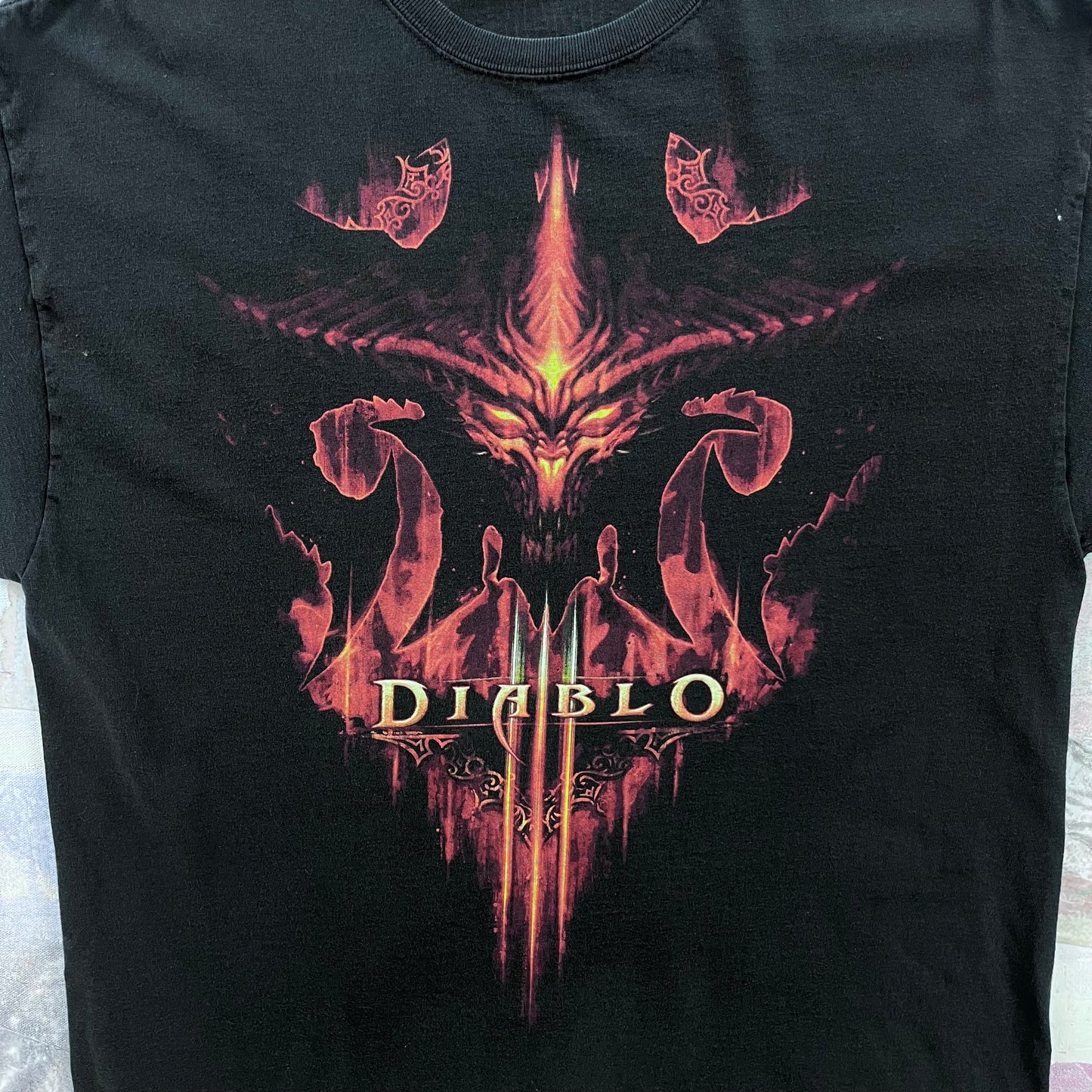 Vintage Y2K Diablo 3 Promo T Shirt L