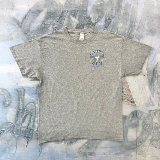 Vintage Gators Gym Embroided Body Building T Shirt L