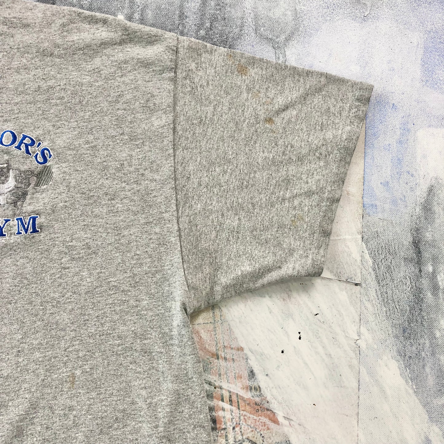 Vintage Gators Gym Embroided Body Building T Shirt L