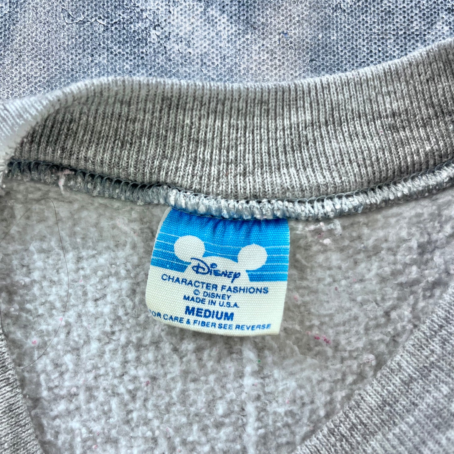 Vintage 80s USA Mickey Mouse Crewneck Sweatshirt M