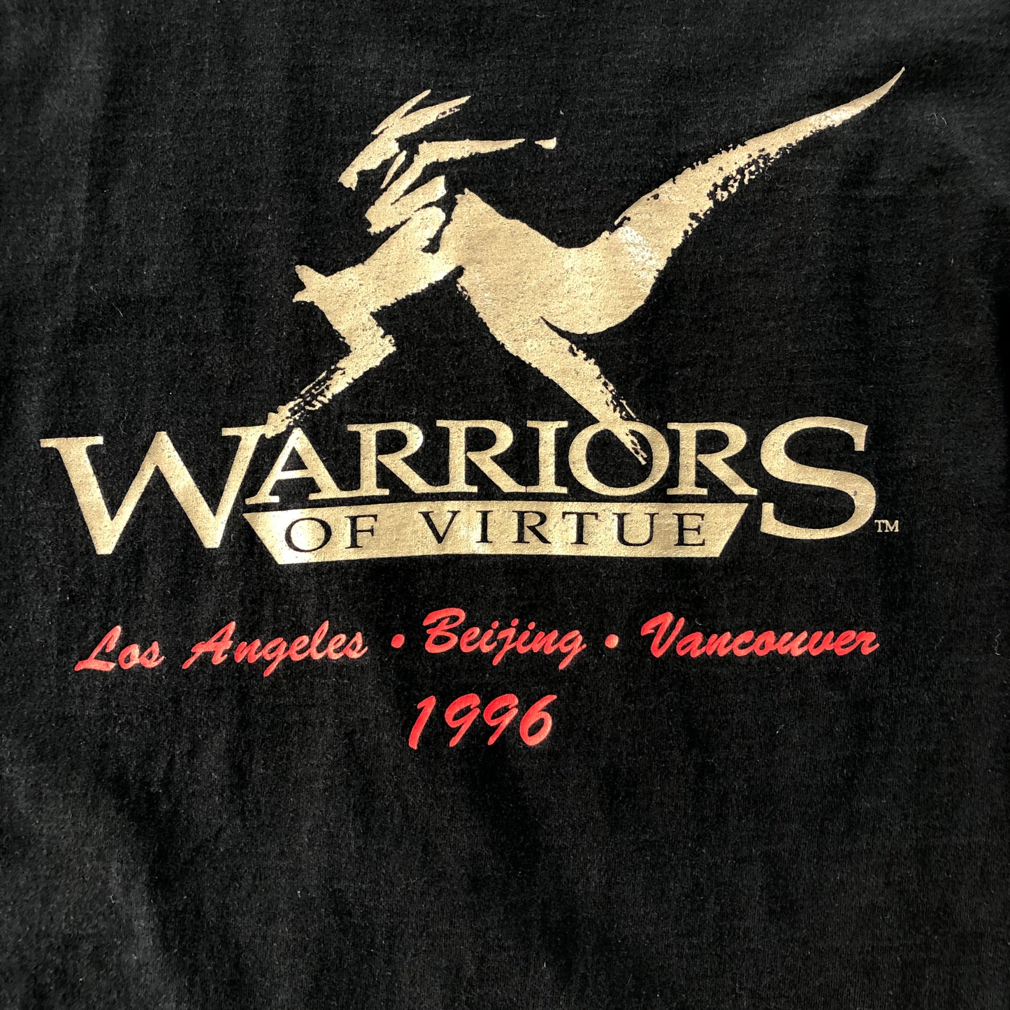 Vintage USA Warriors Of Virtue Movie T Shirt XL