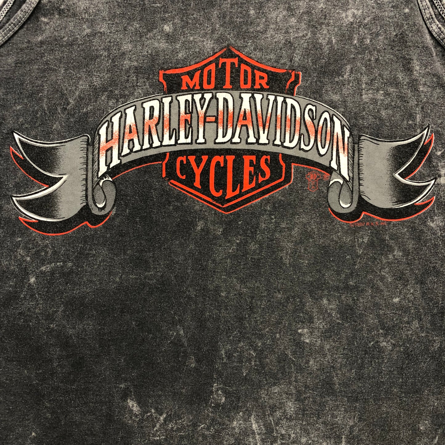 Vintage USA 90s Harley Davidson Motorcycles Duluth Minnesota Single Stitch Tank Top XL