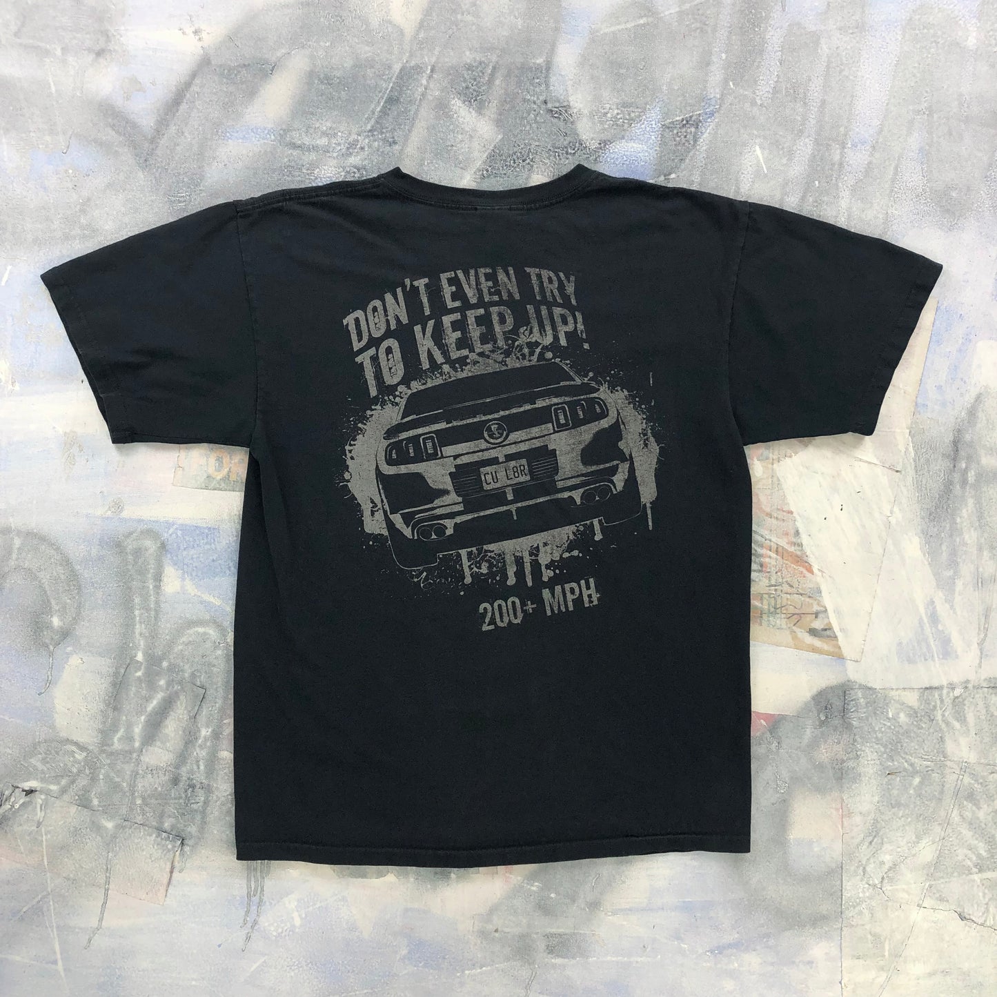 Vintage Ford Cobra Mustang Racing T Shirt L