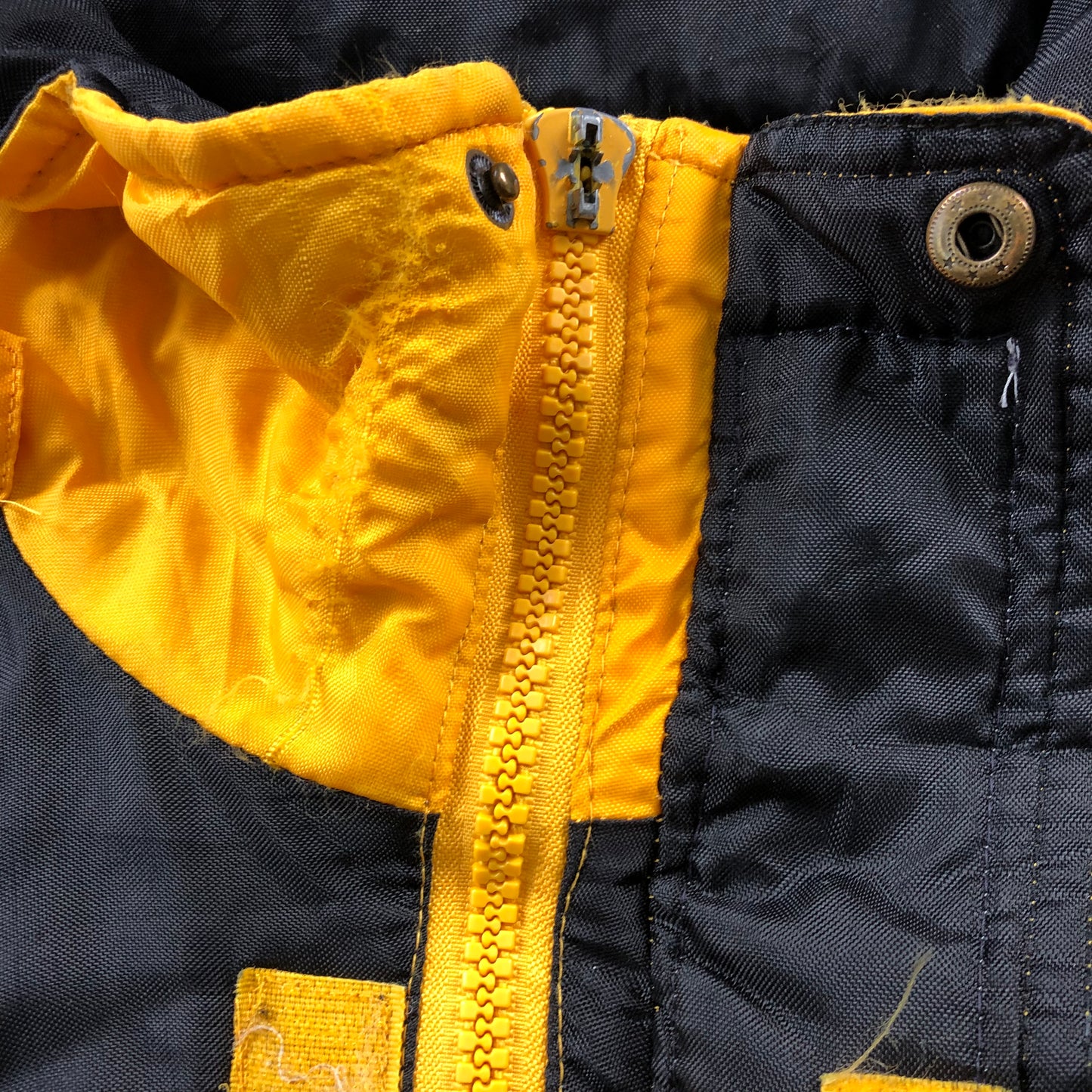 Vintage Starter Puffer Utility Zip Jacket XL