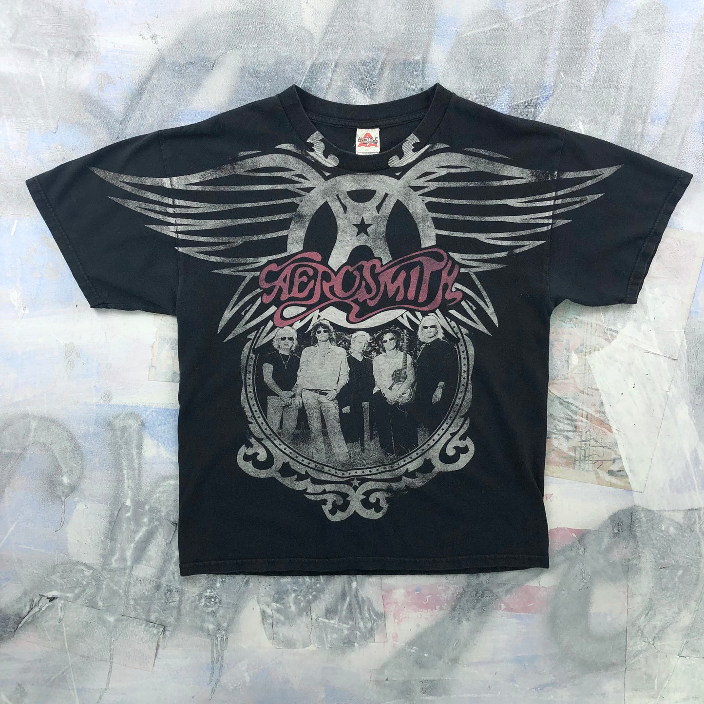Vintage Aerosmith 2010 World Tour T Shirt L