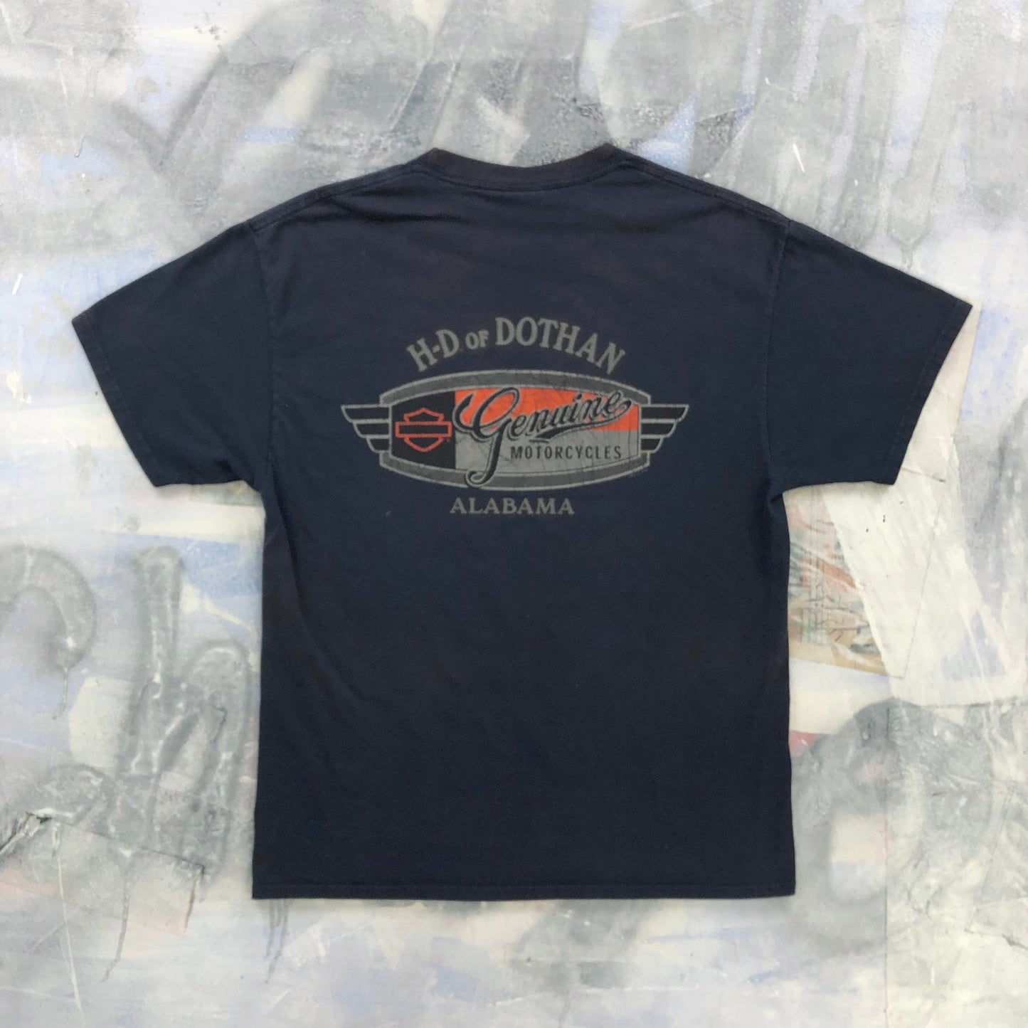 Harley Davidson Motorcycles Dogs Understand Dothan Alabama T Shirt L