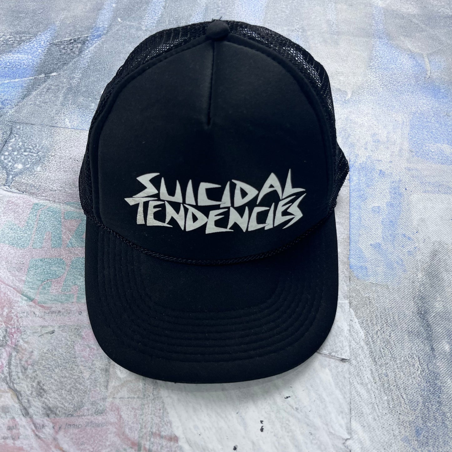 Vintage Suicidal Tendencies Band Snapback Trucker Hat