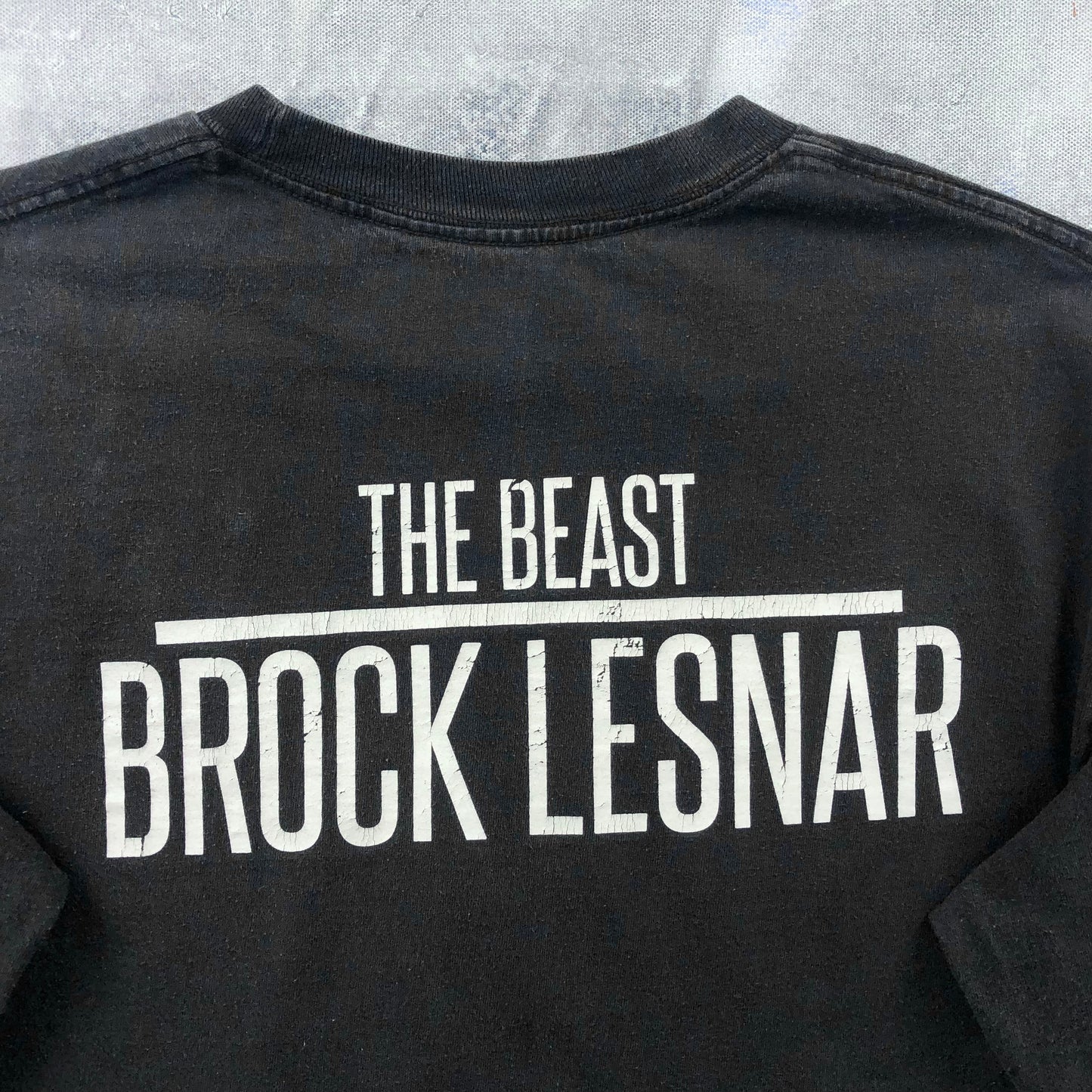 Vintage WWE Supplex City The Beast Brock Lesner Long Sleeve T Shirt L