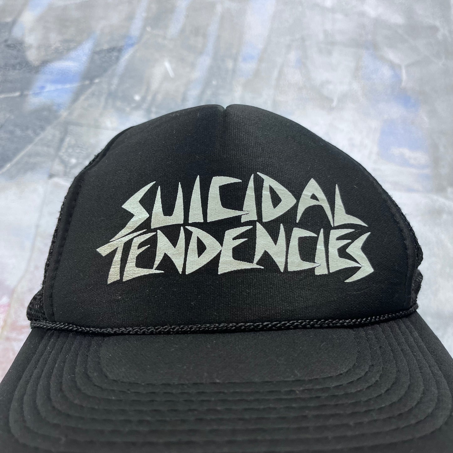 Vintage Suicidal Tendencies Band Snapback Trucker Hat
