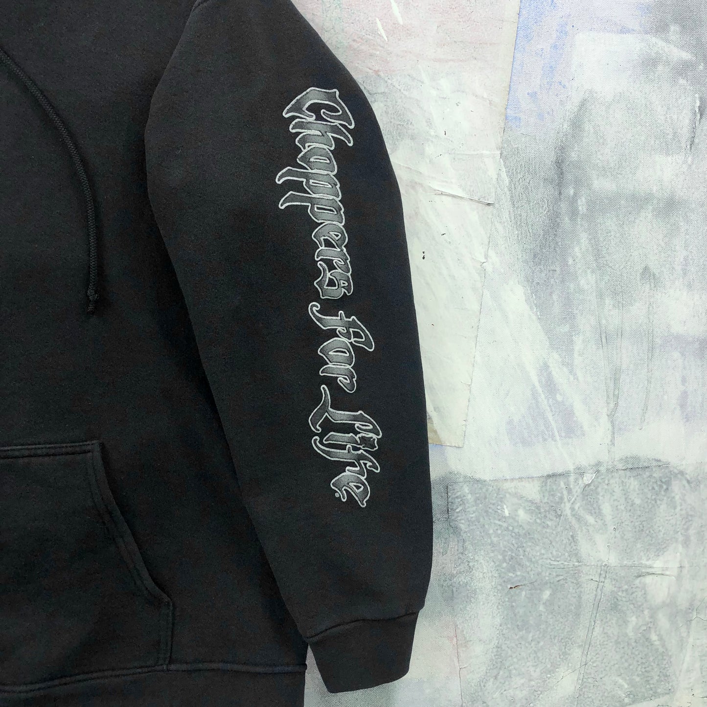Vintage West Coast Choppers Long Beach California Choppers For Life Hoodie Sweatshirt L