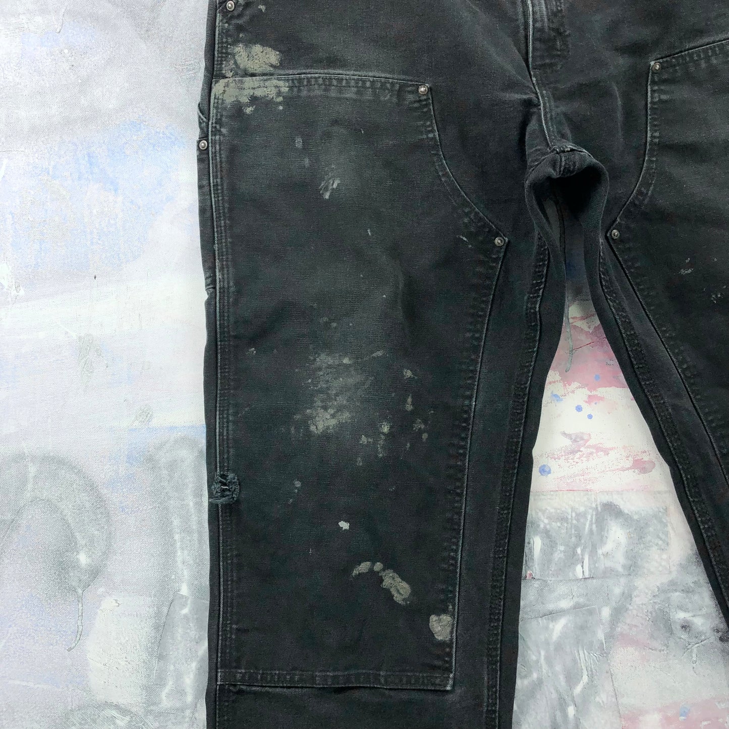 Vintage Carhartt Double Knee Carpenter Workwear Jean W38