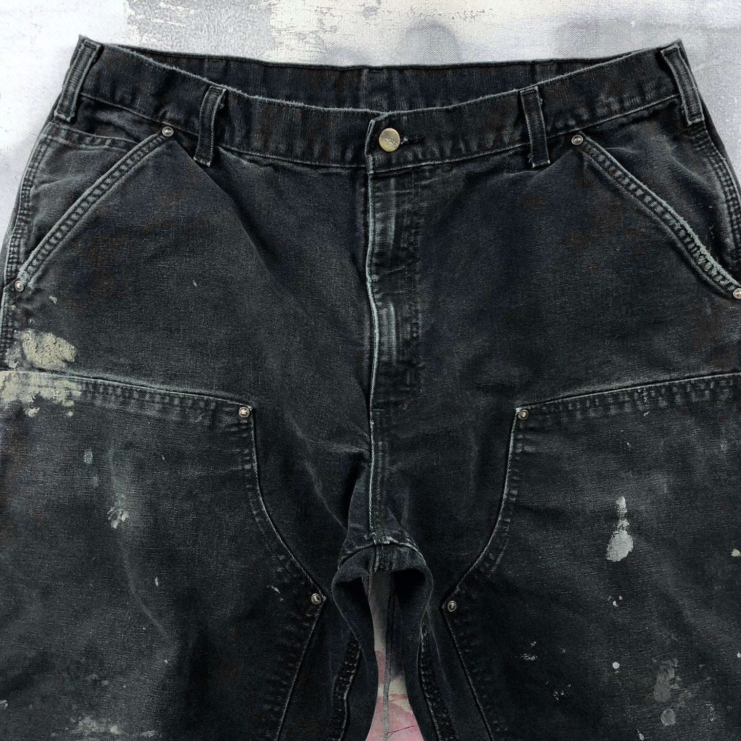 Vintage Carhartt Double Knee Carpenter Workwear Jean W38