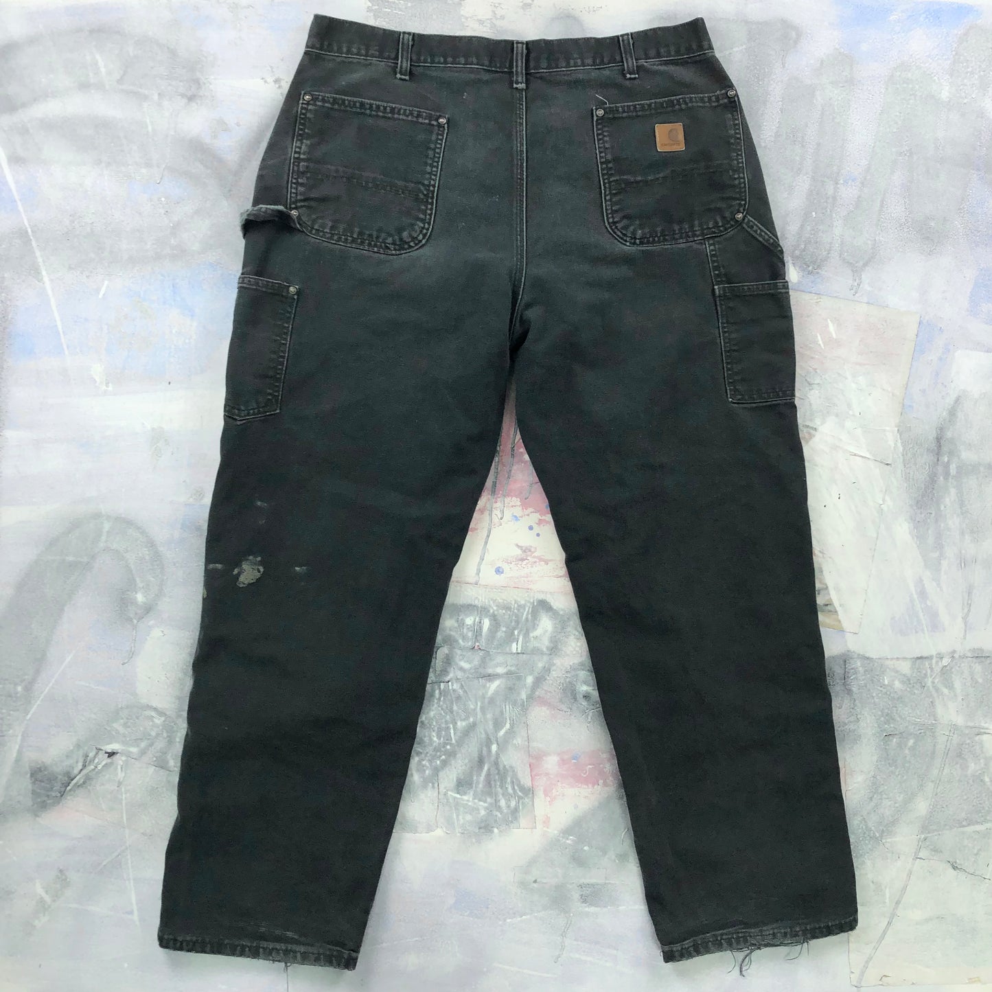Vintage Carhartt Double Knee Carpenter Workwear Jean W38
