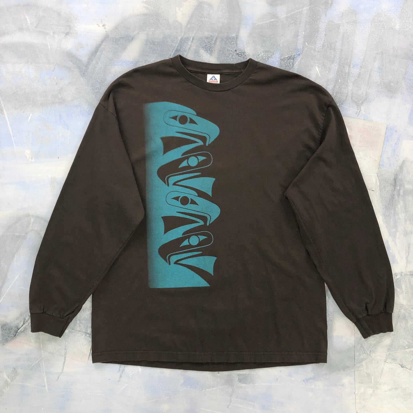Vintage Eagle Totem Pole T Shirt XXL