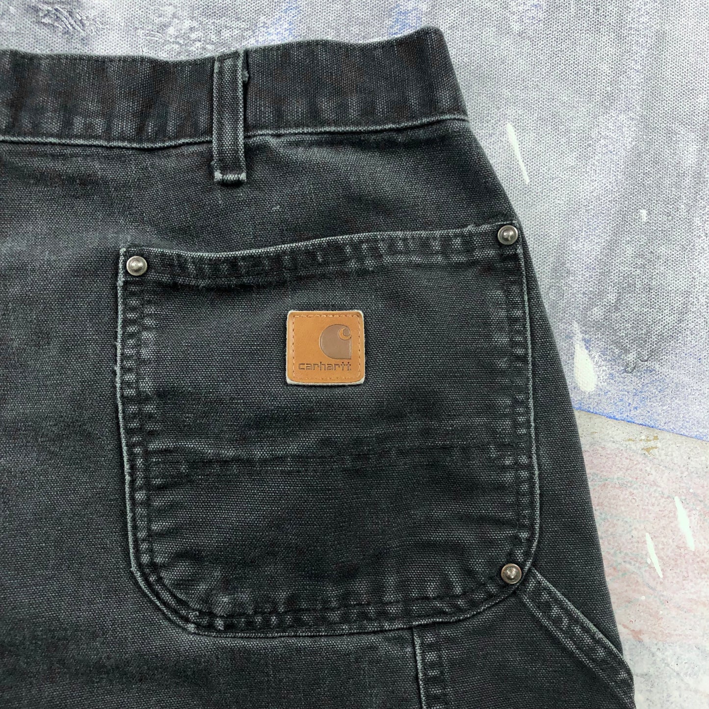 Vintage Carhartt Double Knee Carpenter Workwear Jean W38
