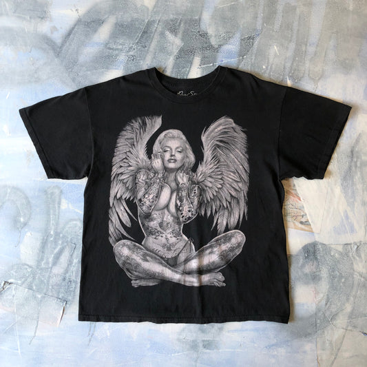 Marilyn Monroe Angel Wings T Shirt XL