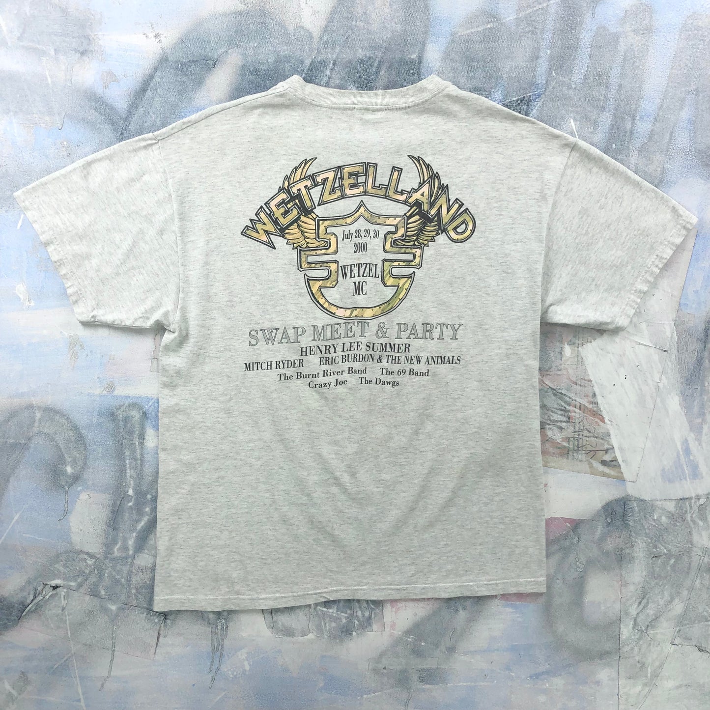 Vintage Wetzelland Concert T Shirt L