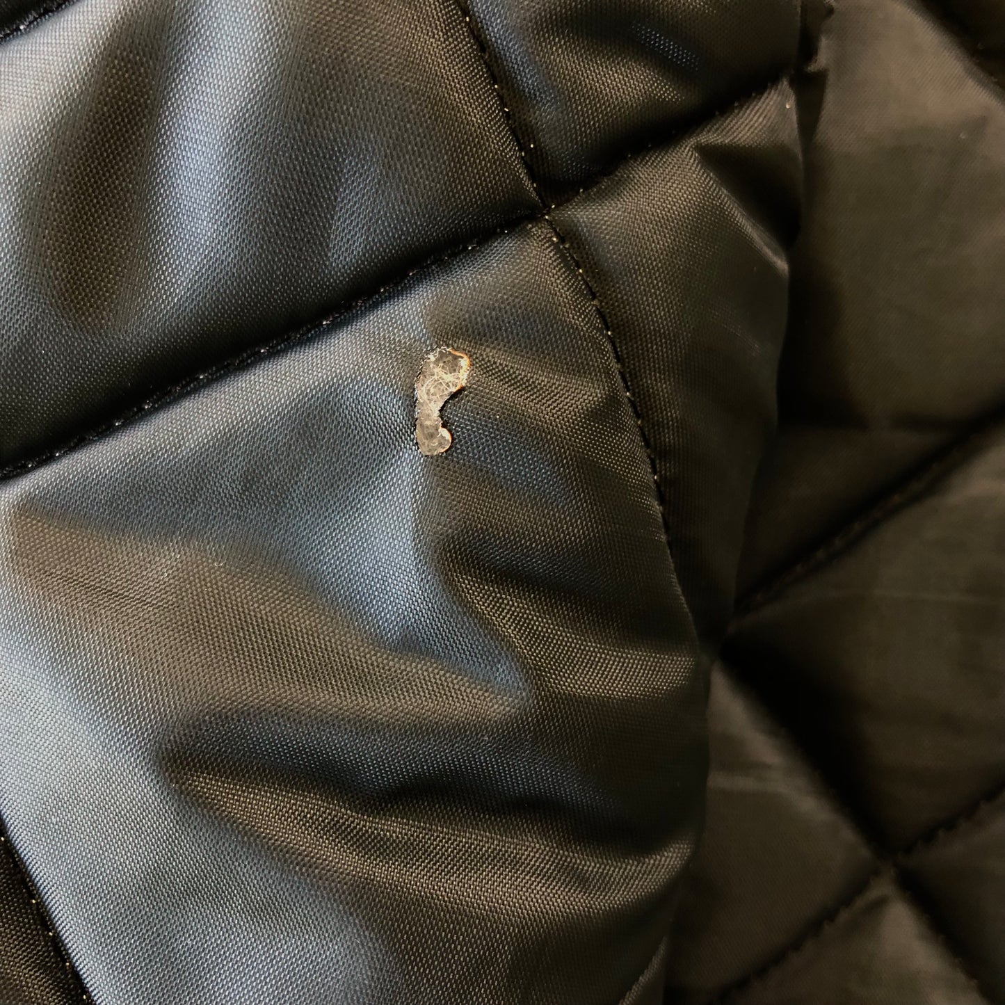 Vintage 80's Mack Trucks Quilted Racing Zip Jacket L