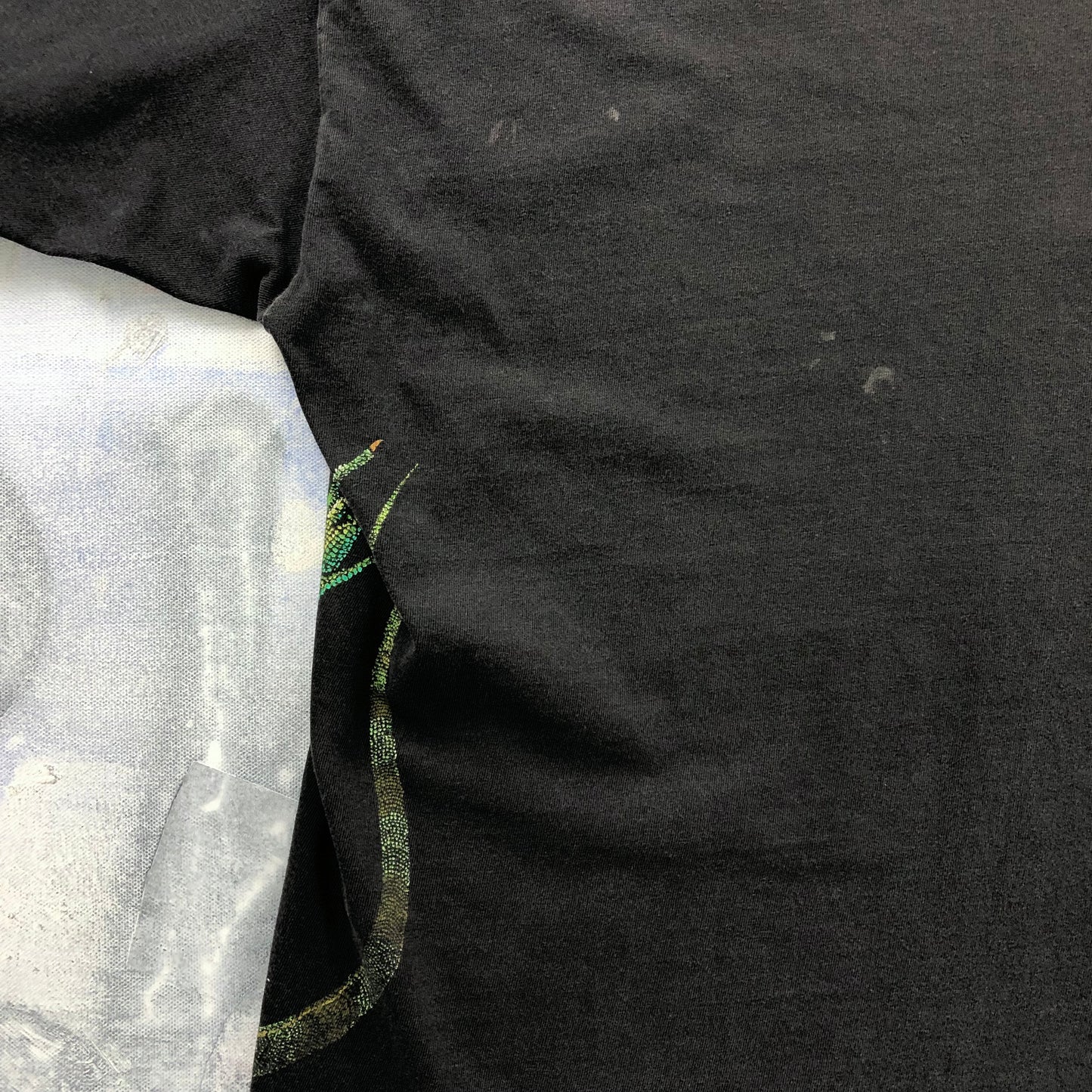 Vintage 90s Iguanas Harlequin T Shirt XXL