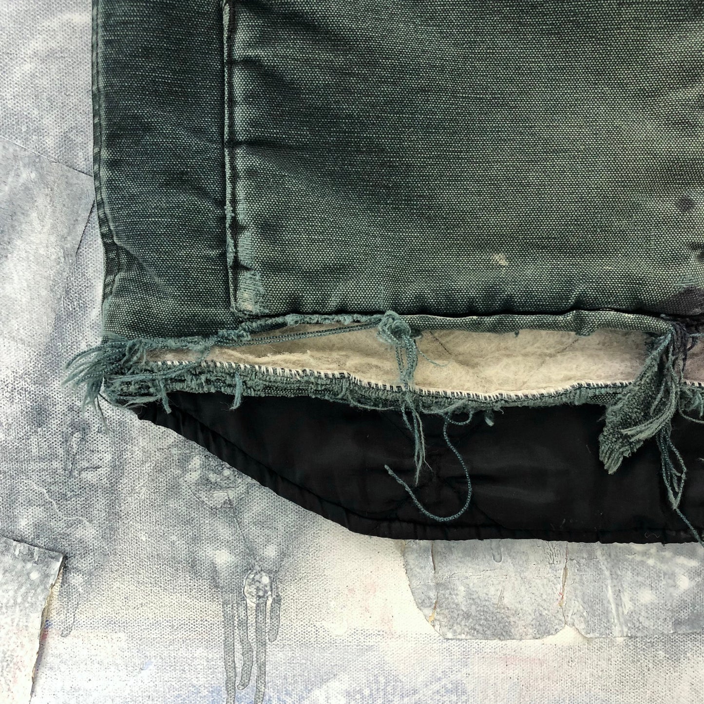 Vintage Carhartt V01 Distressed Workwear Zip Vest L